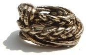 Image of Braided Brass Ring