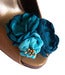 Image of Bridal Shoe Clip Set - Ocean Blue Shoe Clips