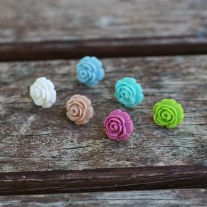 Image of Rose Bud Earrings