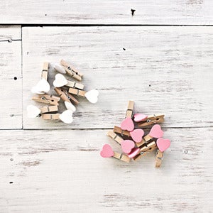 Image of Mini Heart Pegs