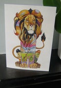 Lion - card