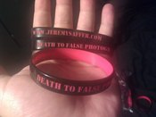 Image of SAFFER - Death to false photography bracelet