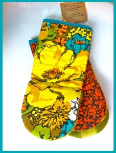 Image of J Bird Stitch Oven Mitts