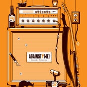 Image of Against Me! Cafe 11 Poster