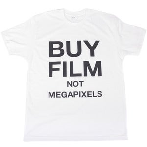 Image of BUY FILM NOT MEGAPIXELS Tee
