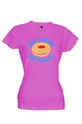 Image of Womans Don't worry eat biscuits t-shirt