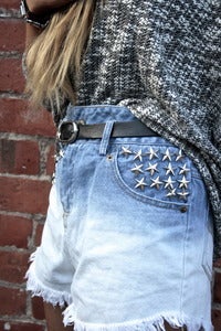 Image of Star Studded Ombre Shorts