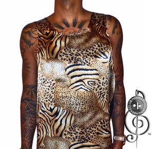 Image of Eye Of The Tiger Silk Tank