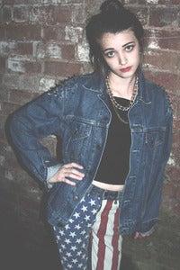 Image of Studded Levi's Denim Jacket