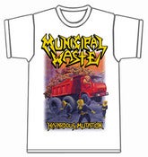 Image of MUNICIPAL WASTE - Hazardous Mutation WHITE T-Shirt