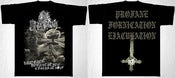 Image of ANAL BLASPHEMY - Profane Fornication Ejaculation T-Shirt