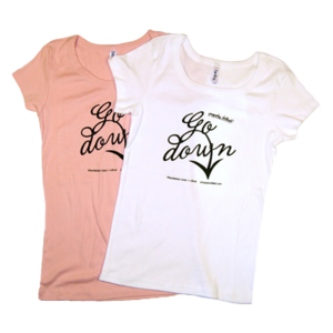 Image of Girly "Go Down" Scoop Neck Tee