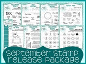 Image of September 2012 Stamp Release Package ~ Peachy