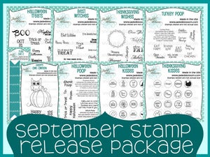 Image of September 2012 Stamp Release Package ~ Peachy