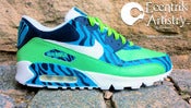 Image of "Zebra Apocalypse" Custom Air Max 90