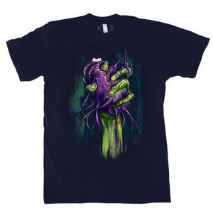 Image of Handfull Baby Grimace | By Alex Pardee | Limited Edition T Shirt