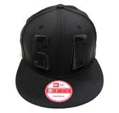 Image of SO FRESH CLOTHING "BIG BLOCK 2.0" NEW ERA SNAPBACK (BLACK/BLACK)