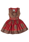 Image of Mini Empire Line Dress (Fusion Orange) 