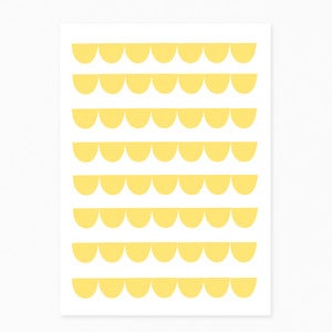 Image of Semi-Circles Postcard