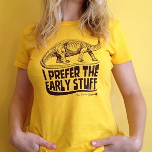Image of THE BROWNIES - I Prefer The Early Stuff Ladies Tee 