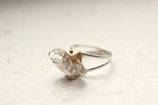 Image of Herkimer Diamond Ring on Sterling Silver