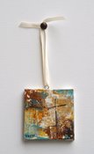 Image of Original art by Melissa Payne Baker - 3"x3" Itty Bitty Cross II