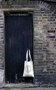 Image of Tote bag, Hand printed Bull Denim, Made in Great Britain.