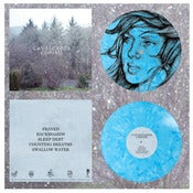 Image of DK027: Cavalcades - Coping 12" EP - Blue + White Splatter w/ Screenprinted B-side /63