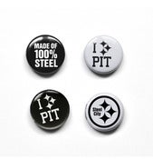 Image of PC I 'Steel' PIT 4-Pak Pins