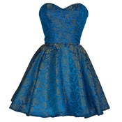 Image of Turquoise Midas Party Dress