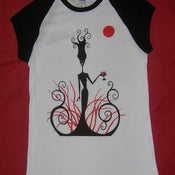 Image of Wicked Woman girl cut shirts.
