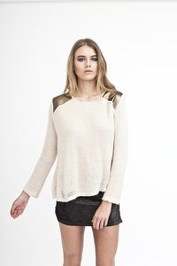 Cream and Gold Jumper 