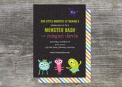 Image of Little Monster Mash Invitation (10)