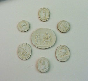 Image of Framed Intaglios - "Regent" Design