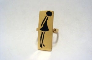 Image of Gold Vermeil Kate