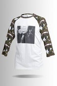 Image of "BLOW IT BY THE O" White Raglan