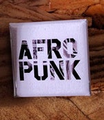 Image of Afropunk Pin White Texture