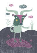 Image of Minotaur Print 
