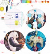 Image of marumaru little sticker series, no.02