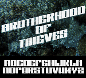 Image of BROTHERHOOD CUSTOM FONT