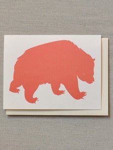 Image of Bear Note Card