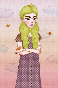 Image of LITTLE BIRDS - 5" x 7" PRINT