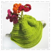 Image of Flower Tea Cosy Kit (including knitting needles)