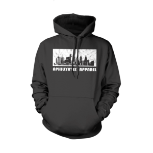 Image of Vintage Skyline Hoodie (Black)