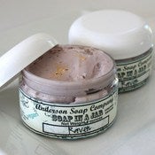 Image of Raven (4 oz. jar) Soap In A Jar (Fluffy Whipp) (Vegan)