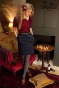 Image of “Embrace Me” Tartan Skirt (blue)