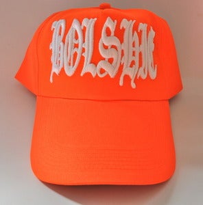 Image of BOL$HIE NEON ORANGE LIMITED EDITION GLOW-IN-THE-DARK CAP