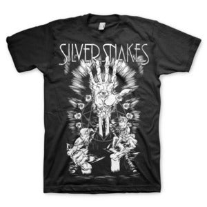 Image of Silver Snakes Hand of Death T-Shirt