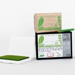 Image of Book Plate Stamp Activity Set