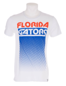 Image of FLORIDA GATORS MENS WHITE FADE OUT TEE